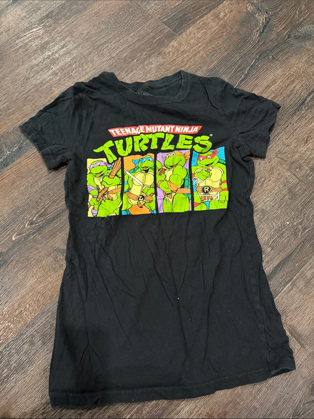 Vintage Early 2000s TMNT Teenage Mutant Ninja Turtles Tee Y2K S